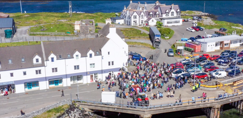 Ferry Demo Loch Boisedale